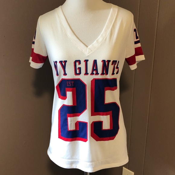 PINK Victoria's Secret Tops - Victoria’s Secret PINK New York Giants Jersey.
